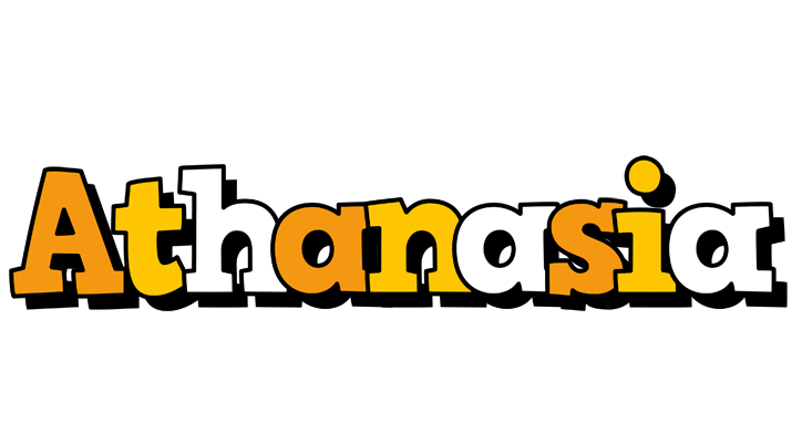 Athanasia cartoon logo