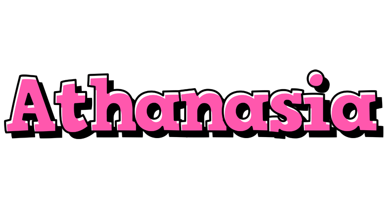 Athanasia girlish logo