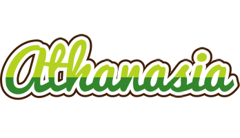 Athanasia golfing logo