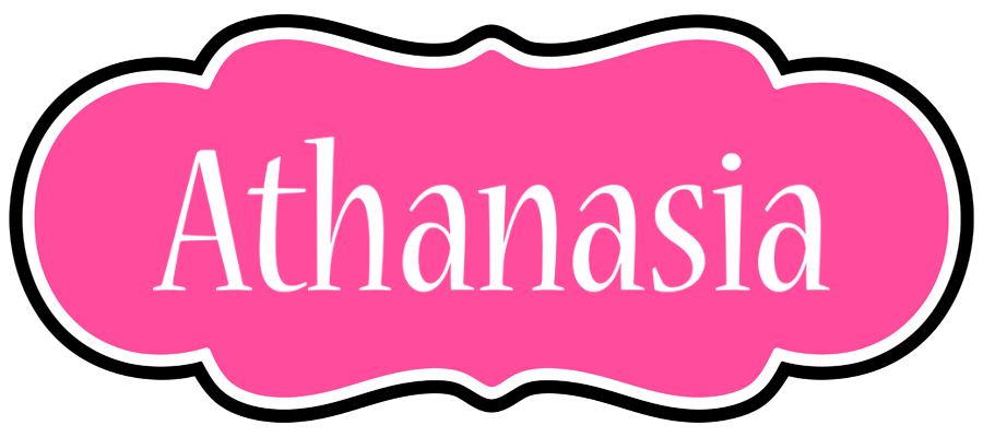 Athanasia invitation logo