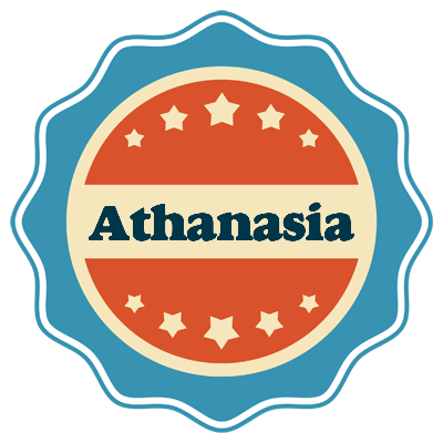 Athanasia labels logo