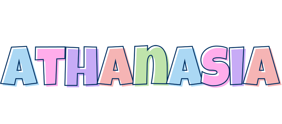 Athanasia pastel logo