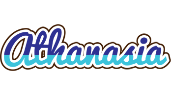 Athanasia raining logo