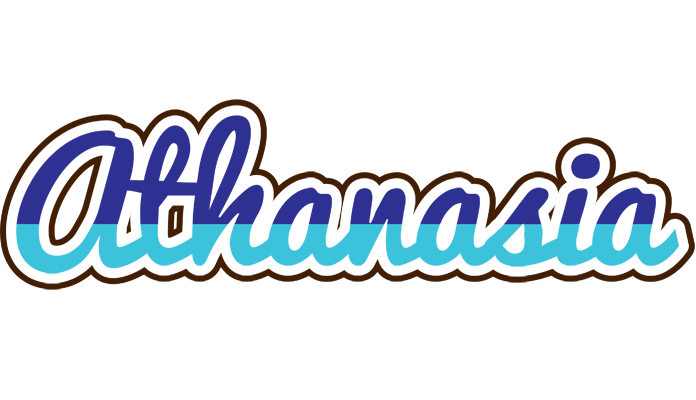 Athanasia raining logo