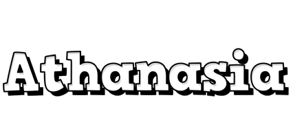 Athanasia snowing logo