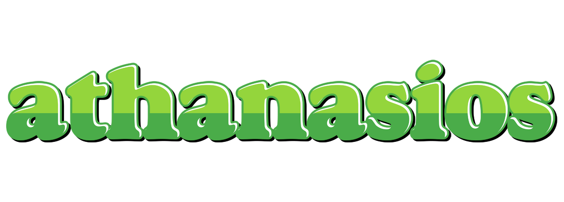 Athanasios apple logo