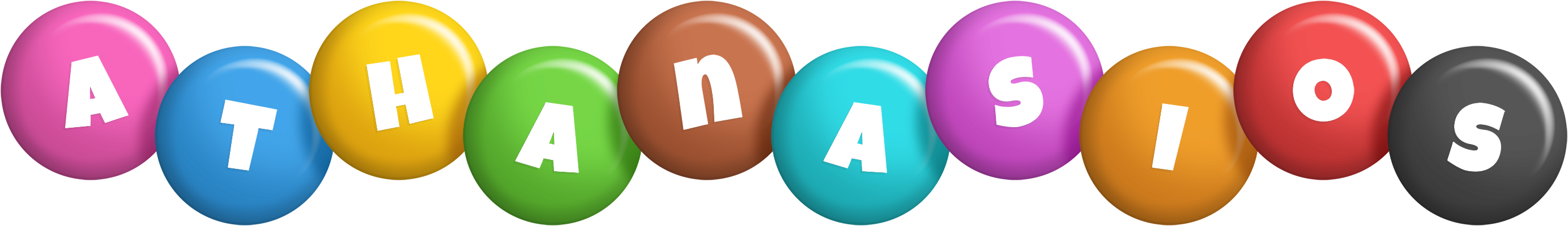 Athanasios candy logo
