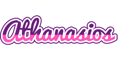 Athanasios cheerful logo