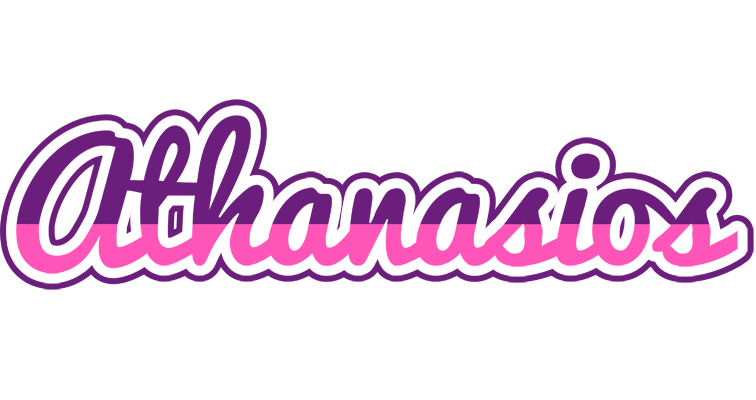 Athanasios cheerful logo