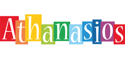 Athanasios colors logo