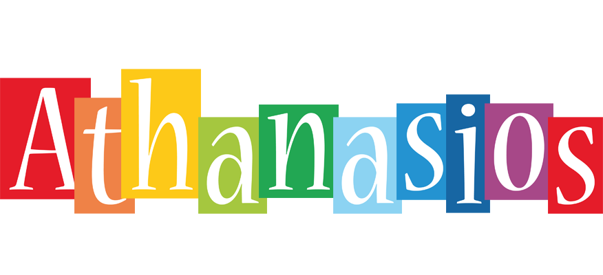 Athanasios colors logo