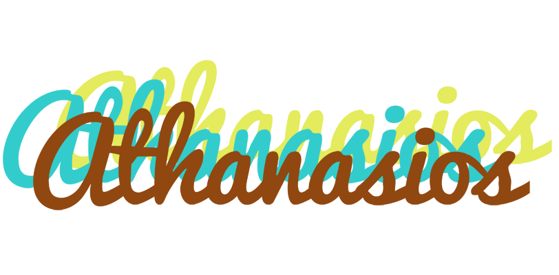 Athanasios cupcake logo