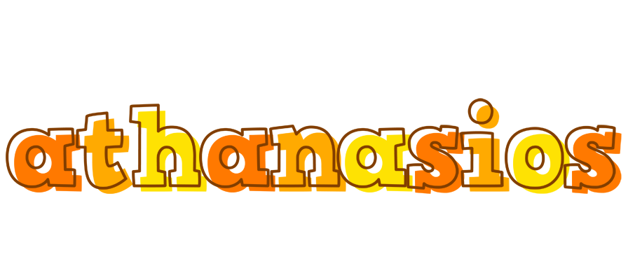 Athanasios desert logo