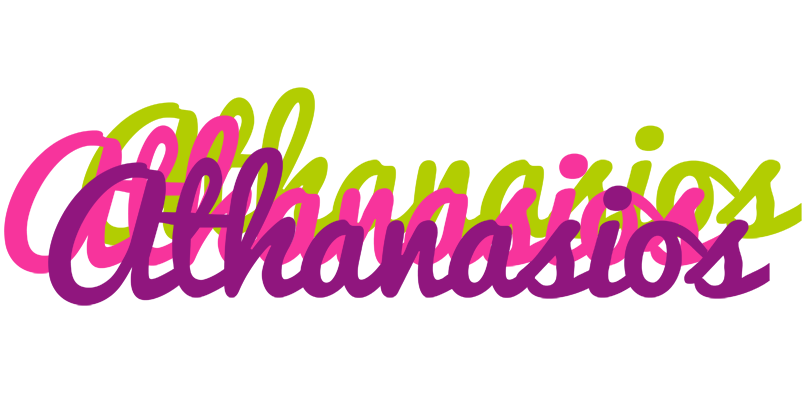 Athanasios flowers logo
