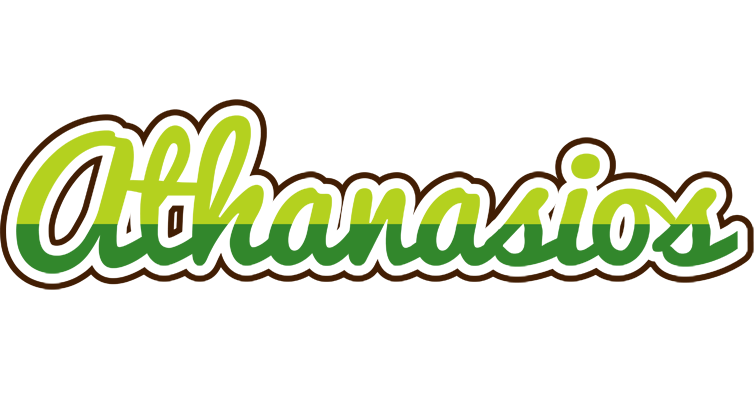 Athanasios golfing logo