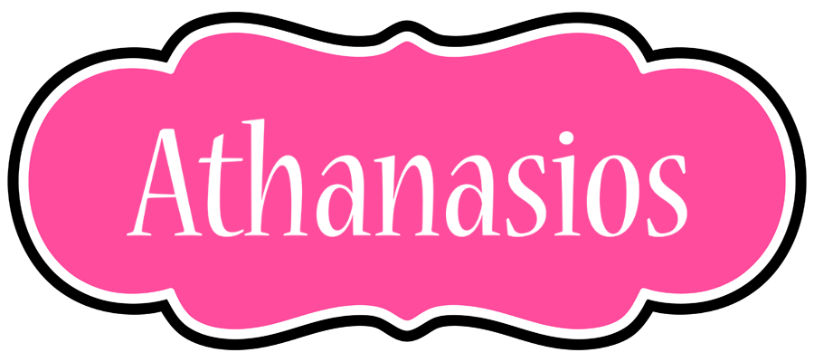 Athanasios invitation logo