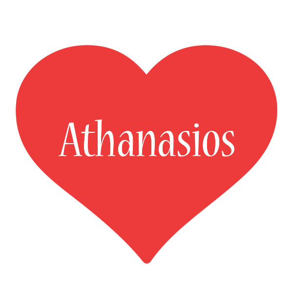 Athanasios love logo