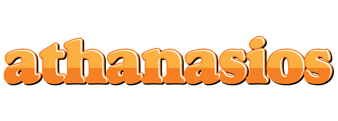 Athanasios orange logo