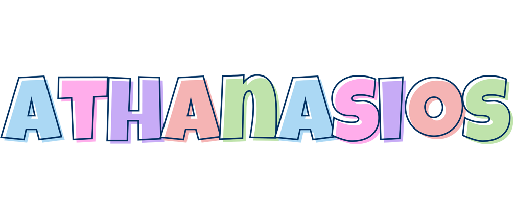 Athanasios pastel logo