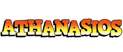 Athanasios sunset logo