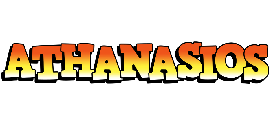 Athanasios sunset logo