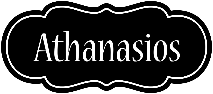 Athanasios welcome logo