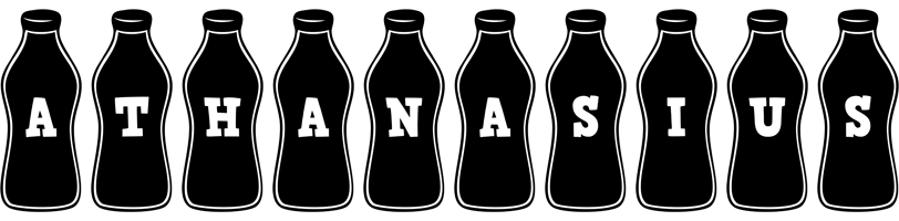 Athanasius bottle logo