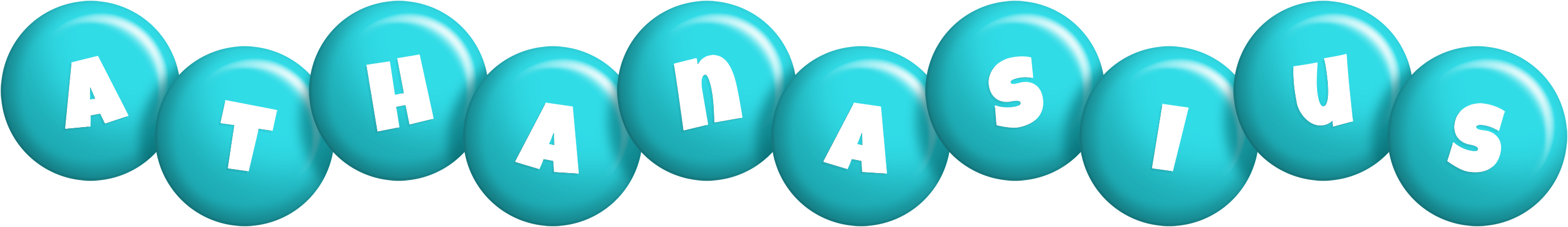Athanasius candy-azur logo