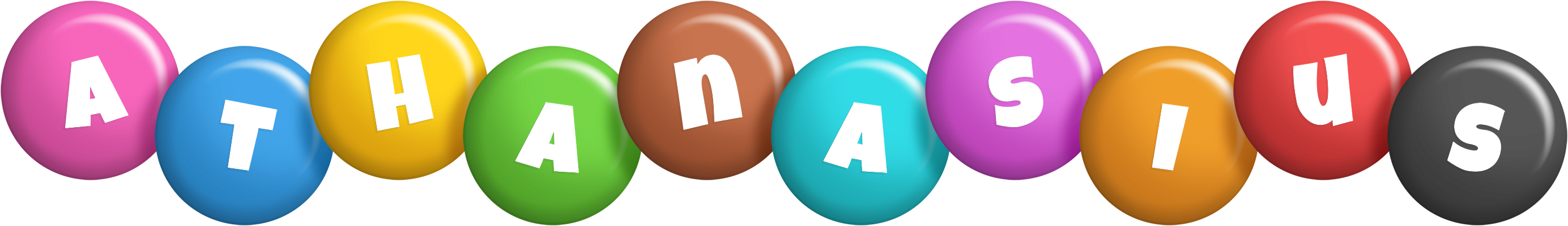 Athanasius candy logo