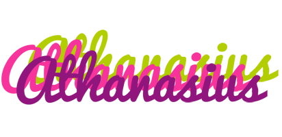 Athanasius flowers logo