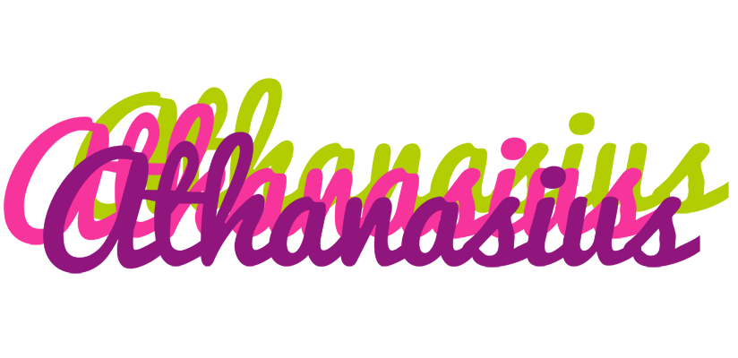 Athanasius flowers logo