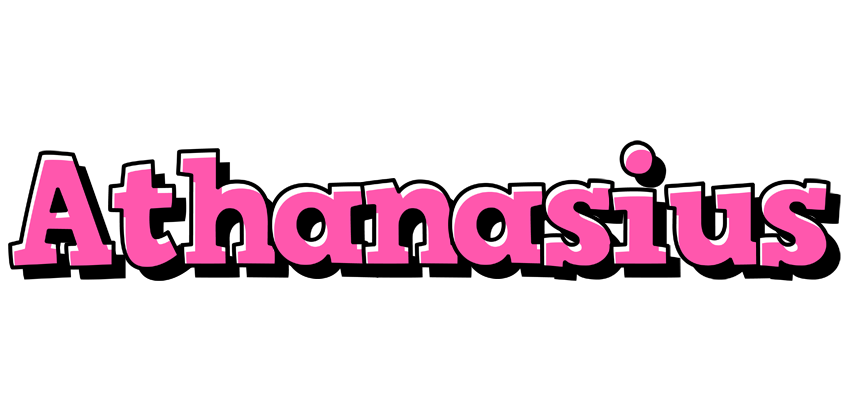Athanasius girlish logo