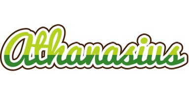 Athanasius golfing logo