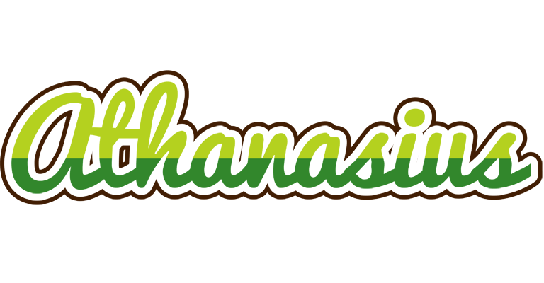 Athanasius golfing logo