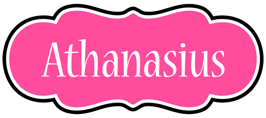 Athanasius invitation logo
