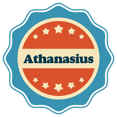Athanasius labels logo