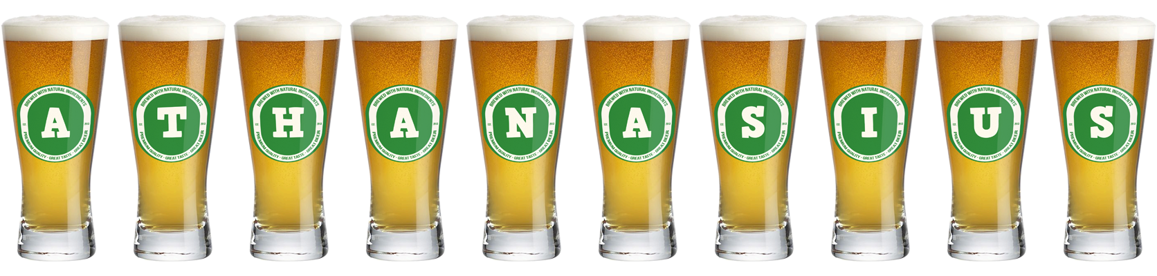 Athanasius lager logo