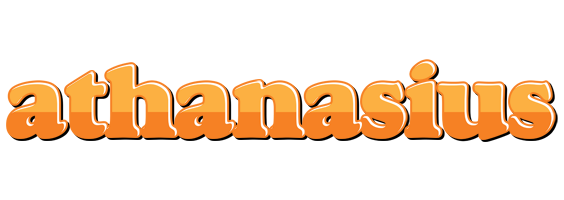 Athanasius orange logo
