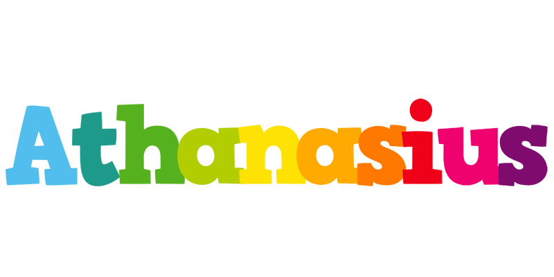 Athanasius rainbows logo