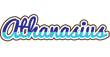 Athanasius raining logo