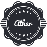 Athar badge logo