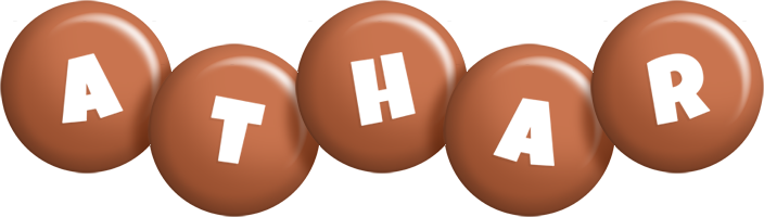 Athar candy-brown logo