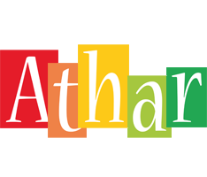 Athar Logo | Name Logo Generator - Smoothie, Summer, Birthday, Kiddo,  Colors Style
