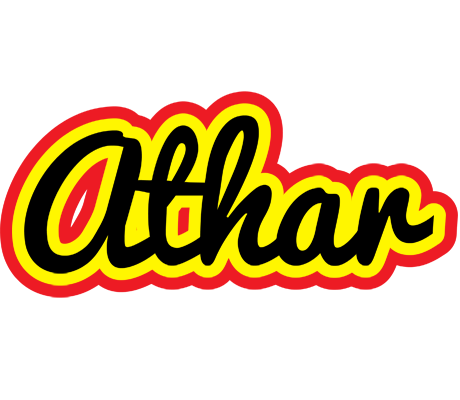 Athar flaming logo