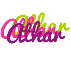 Athar flowers logo