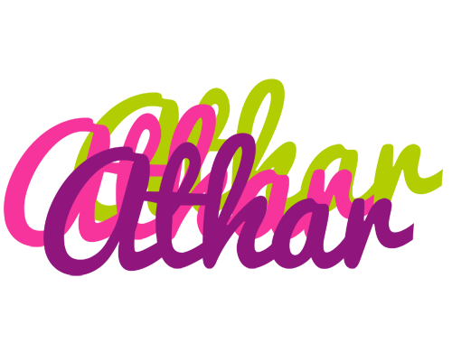 Athar flowers logo