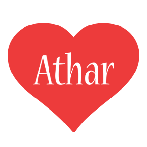 Athar love logo