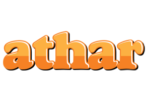 Athar orange logo