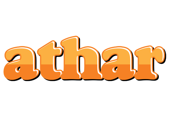 Athar orange logo