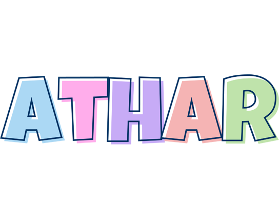 Athar pastel logo